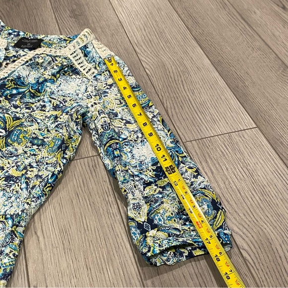 Twelfth Street by Cynthia Vincent Romper Women’s S Multicolor Snap Button 110572 - Picture 14 of 16